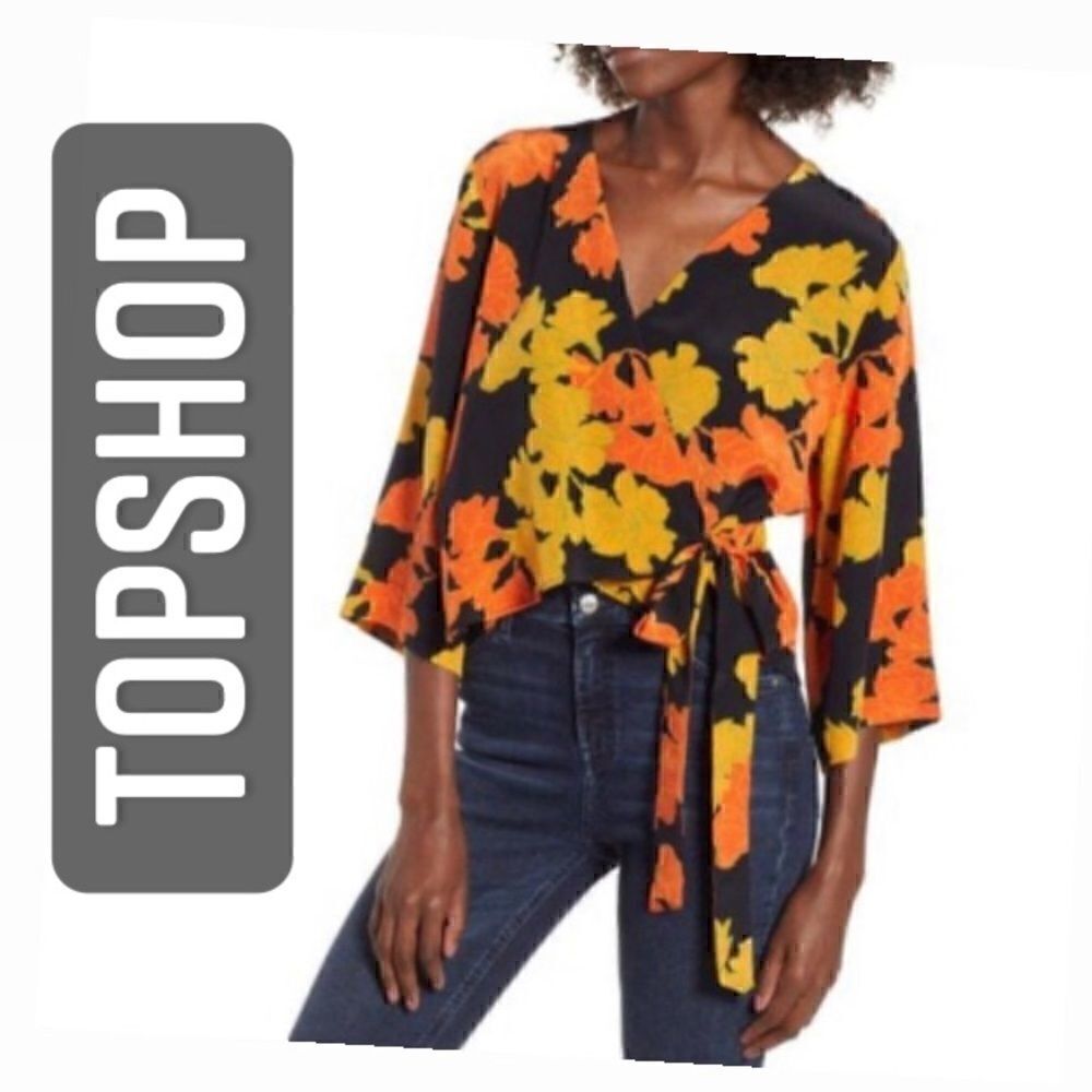 TOPSHOP women’s blouse top shirt tee